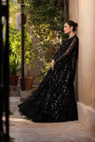 NB-4574 Black Sequins Lehnga Choli Stitched Dress Nakoosh Shop