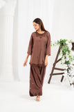 NF-6495 Brown Cotton Stitched 2PC