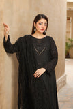 NF-6057 Black Chiken Stitched Shirt & Dupatta