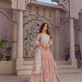 NB-6082 Pink Masori Stitched 3pc Formal Dress
