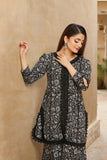 NF-67 Black & White Printed 2Pc Suit