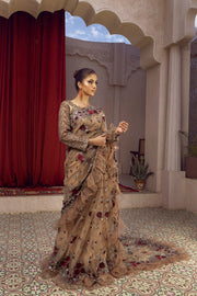 NB-5662 Antique Saree Stitched