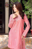 NF-5440 Peach Silk 2pc Stitched Suit