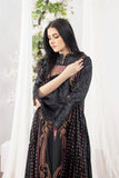 NF-240 Black Printed 2pc Stitched Suit