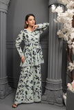NF-129 Ferozi Print Stitched 2pc Frock
