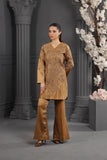 NF-6415 Golden Silk Stitched 2Pc Suit