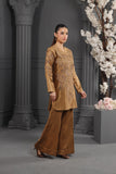 NF-6415 Golden Silk Stitched 2Pc Suit