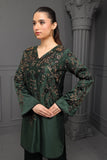 NF-6414 Green Silk Stitched 2Pc Suit