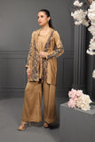 NF-6177 Gold Silk stitched 2Pc Suit