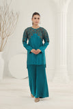 NF-5887 Green Silk Stitched 2pc Suit