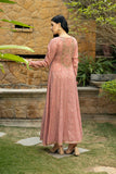 NF-5405 Tea Pink Jacquard Stitched Shirt