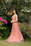 NF-5407 Baby Pink Lahanga Choli Stitched Suit