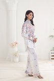 NF-349781 White Printed 2Pc Suit