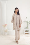 NF-6053 Ivory Cotton 2pc Stitched Suit