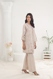 NF-6053 Ivory Cotton 2pc Stitched Suit