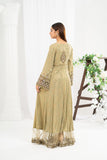 NF-6678 Pistachio Jacquard Stitched Frock