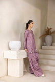 NF-6318 Lilac Farshi Stitched 2Pc Suit