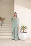NF-6322 Ferozi Silk Stitched 2PC Suit