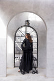 NF-6331 Black Stitched Frock