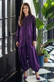 NF-6805 Purple Silk 2PC Stitched