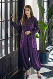 NF-6805 Purple Silk 2PC Stitched
