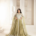 NB-6691 Pistachio  Shimmer Silk 3Pc Bridal