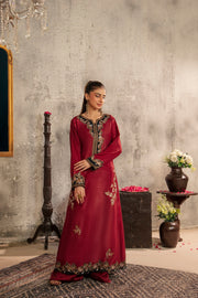 NF-6368 Magenta Silk Stitched 2Pc