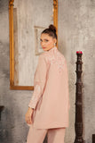 NF-6539 Pink Silk Stitched 2Pc Suit