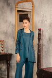 NF-6367 Sea Green Silk Stitched 2Pc Suit