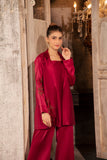 NF-6297 Pinkish Maroon Silk Stitched 2Pc Suit