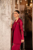 NF-6297 Pinkish Maroon Silk Stitched 2Pc Suit
