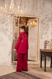 NF-6297 Pinkish Maroon Silk Stitched 2Pc Suit