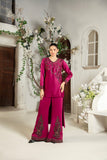 NF-6543 Margenta Silk Stitched 2Pcs Suit
