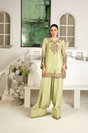 NF-6442 Mint Green Maisori 2Pc Stitched Dress