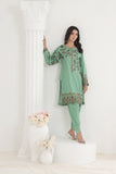 NF-6109 Mint Green Silk 2Pc Suit