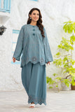 NF-6658 Dark Ferozi Lawn Dress