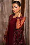 NF-6436 Maroon Net Stitched Coat With inner