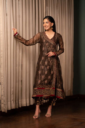 NF-6358 Antique Brown Maisori Shirt