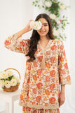 NF-6687 Peach Printed Stitched 2PC