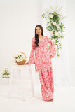 NF-6684 Pink Printed Stitched 2Pc Suit