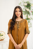 NF-6683 Antique RawSilk 2PC Stitched Dress
