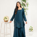 NF-6848 Zinc Silk Stitched 2PC Suit