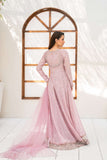 NF-6708 Pink Jacquard Stitched Frock