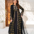 NF-6454 Black Jacquard Stitched Dress