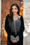NF-Black Velvet Luxe Pret Dress