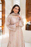 NF-6452 Golden Lawa Silk 2Pc Stitched Suit