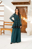 NF-6441 Green Chiffon Stitched 2PC
