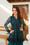 NF-6441 Green Chiffon Stitched 2PC