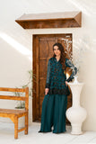 NF-6441 Green Chiffon Stitched 2PC
