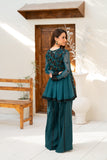 NF-6441 Green Chiffon Stitched 2PC